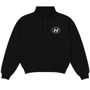 Oval Stamp Quarter Zip Pullover